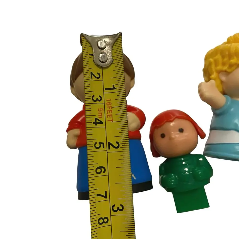 Vintage Fisher-Price Little People Big Helpers Family figures - Mom, Dad & Baby